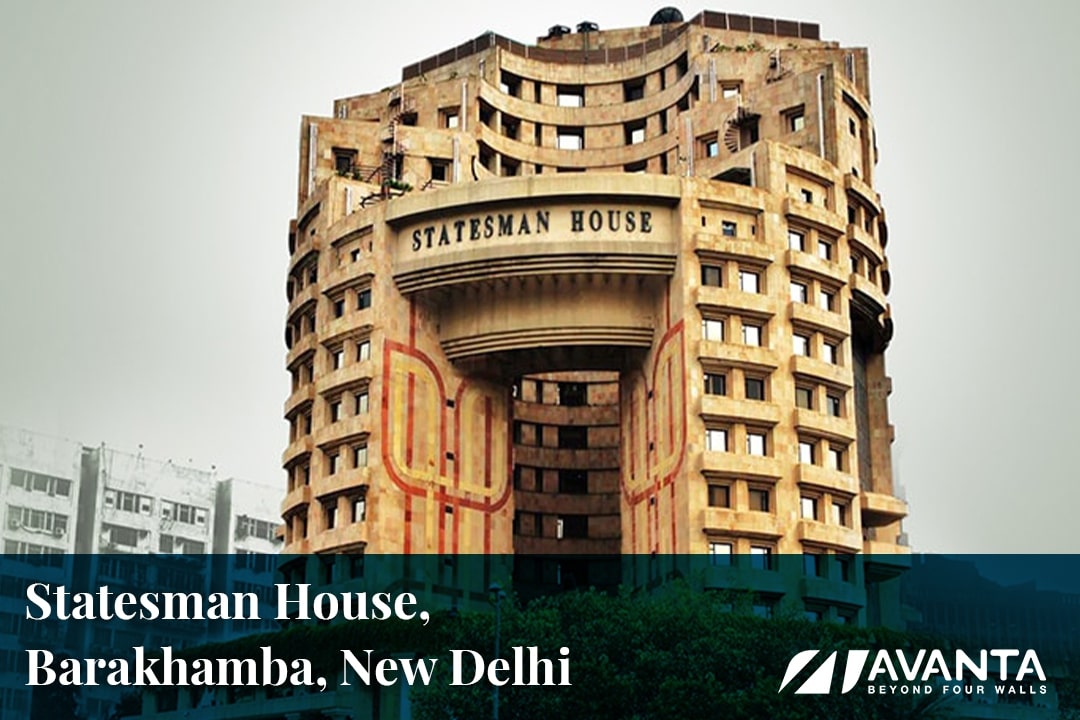 coworking space in statesman house avanta