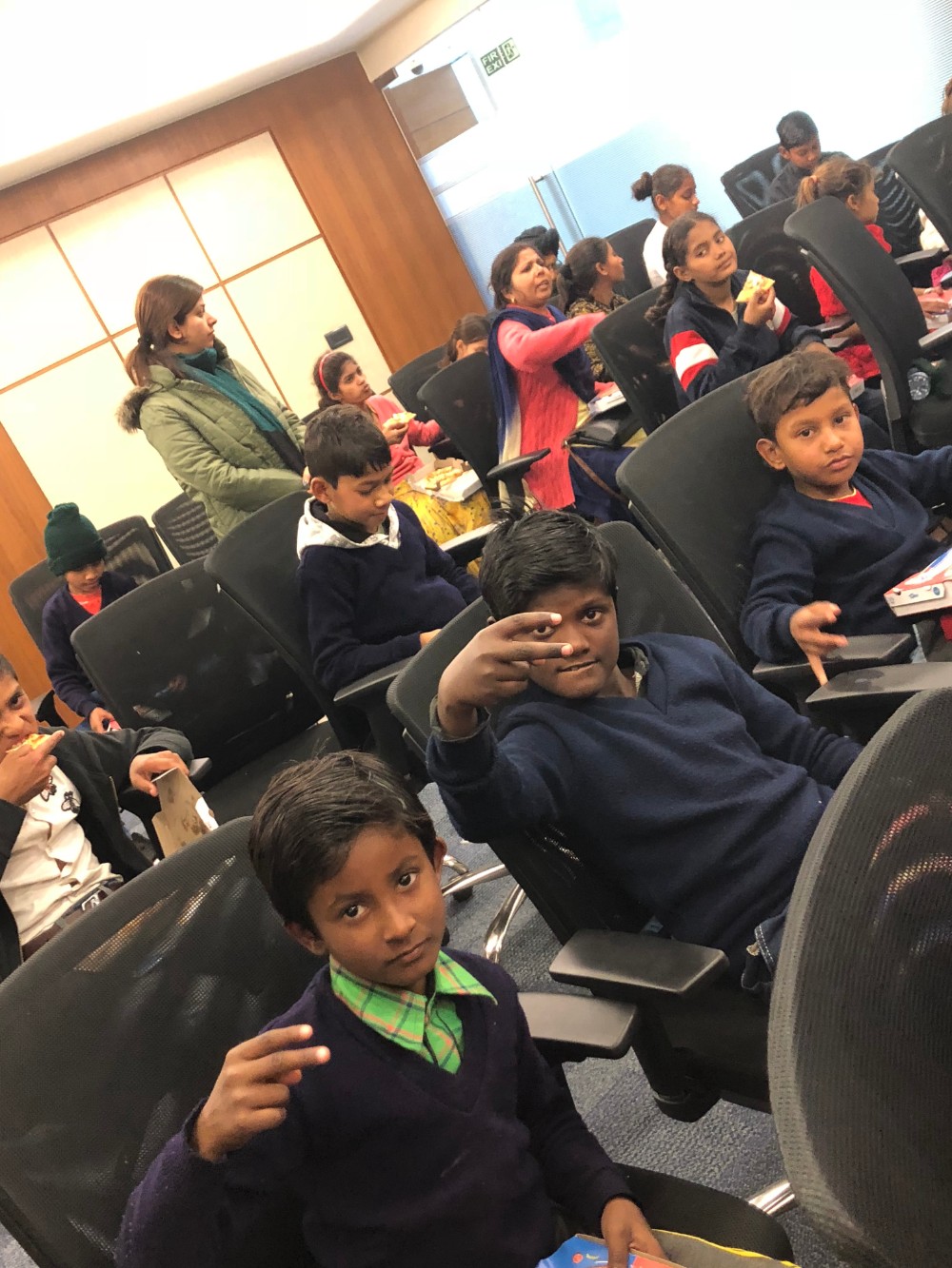 csr activity by avanta team at statesman house