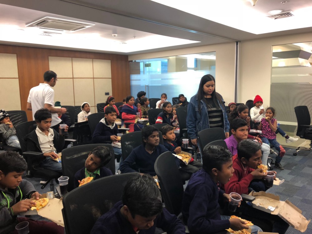 csr activity by avanta team at statesman house