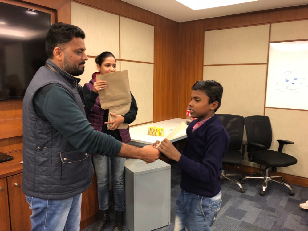 csr activity by avanta team at statesman house