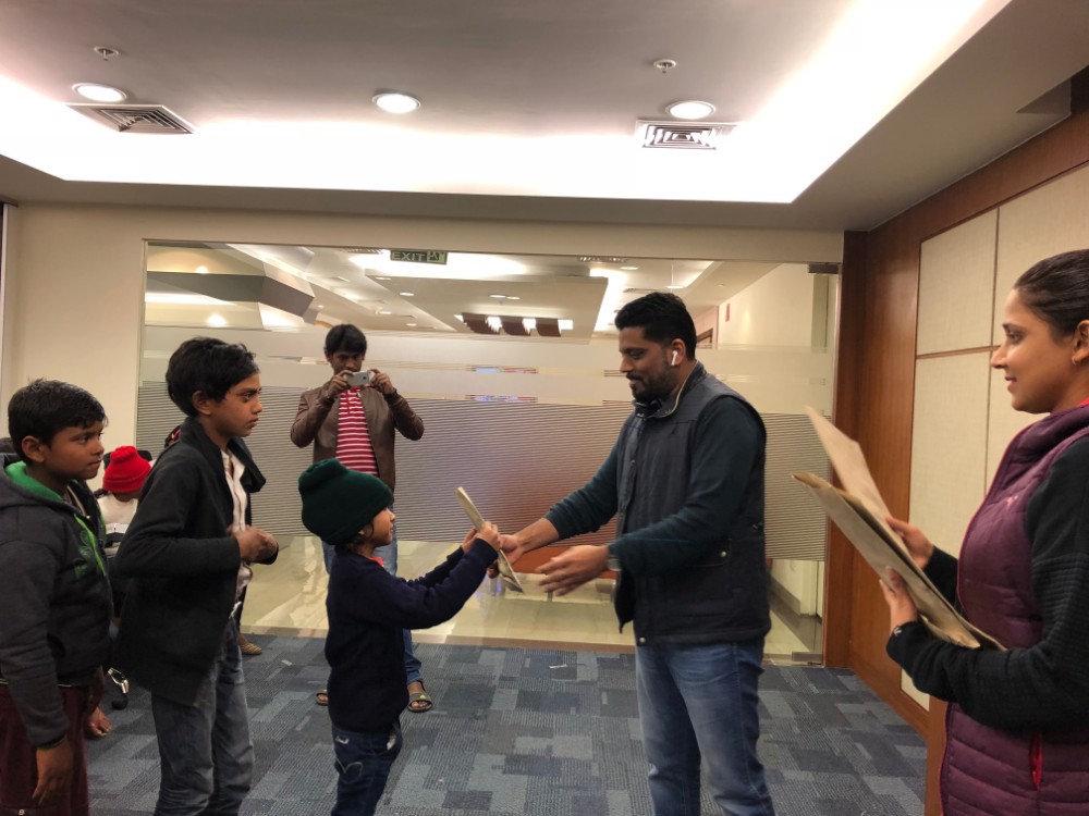 csr activity by avanta team at statesman house