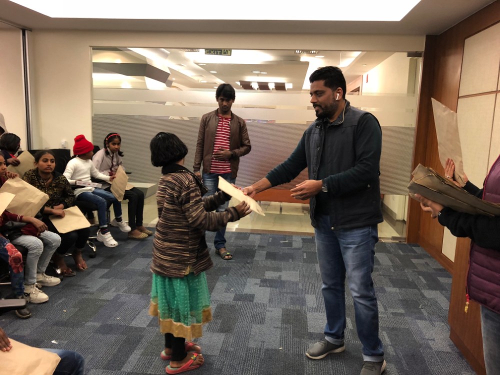 csr activity by avanta team at statesman house