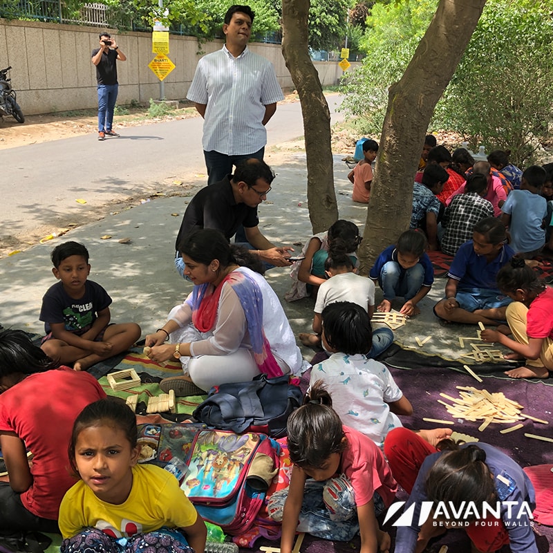 csr activity by avanta team