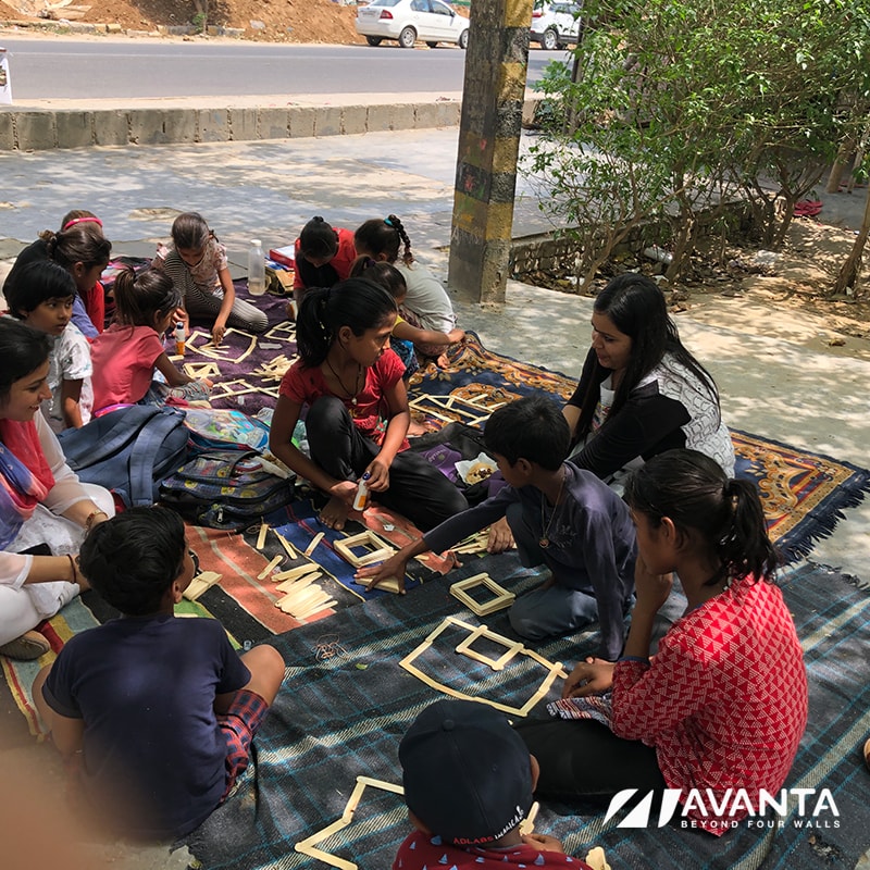 csr activity by avanta team