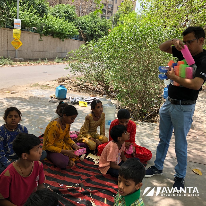 csr activity by avanta team