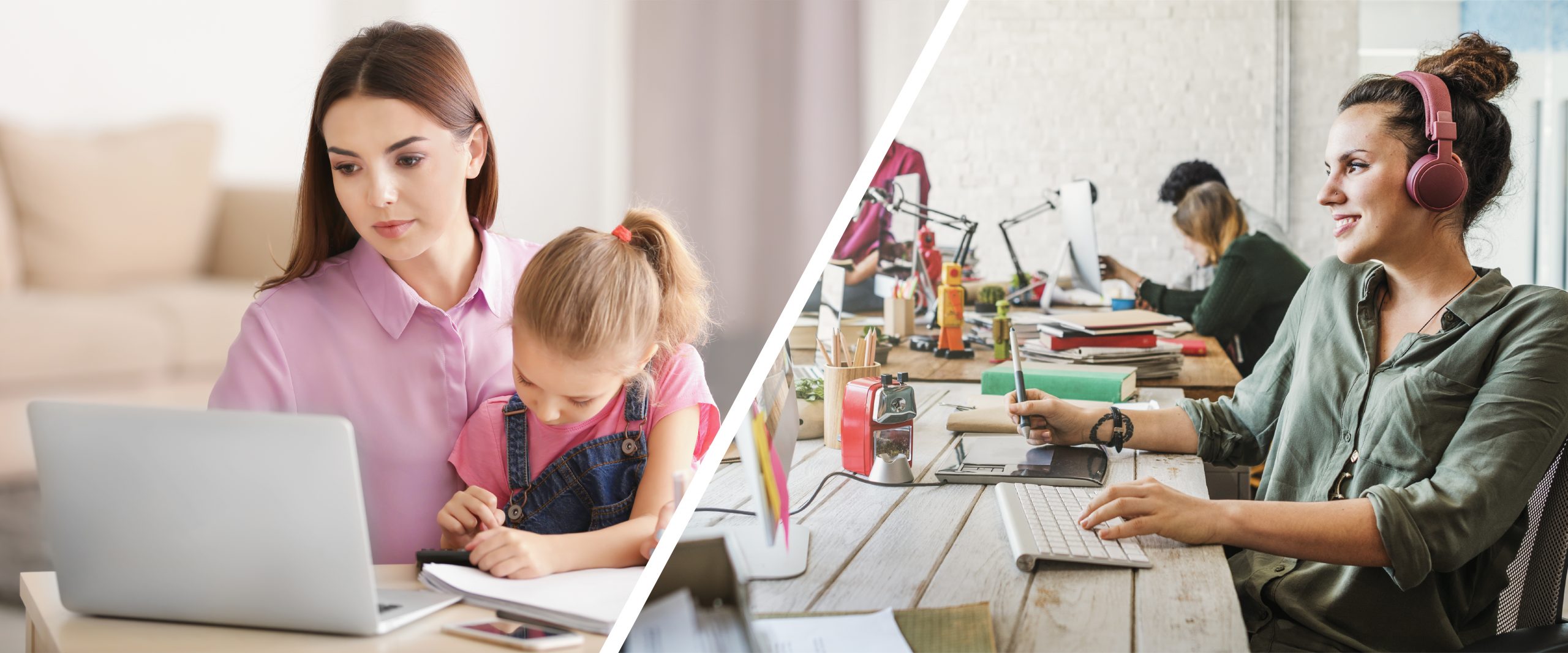 Working at Home Vs Working at Coworking Space