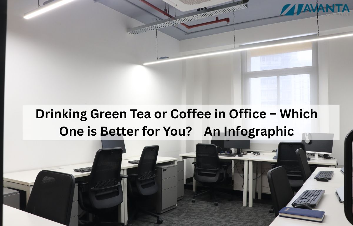 Drinking Green Tea or Coffee in Office – Which One is Better for You?    An Infographic