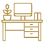Ergonomic Furnished Desks