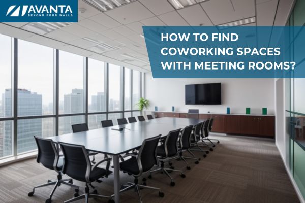 Coworking spaces with meeting rooms