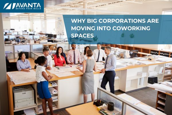 Corporations are Moving into Coworking Spaces